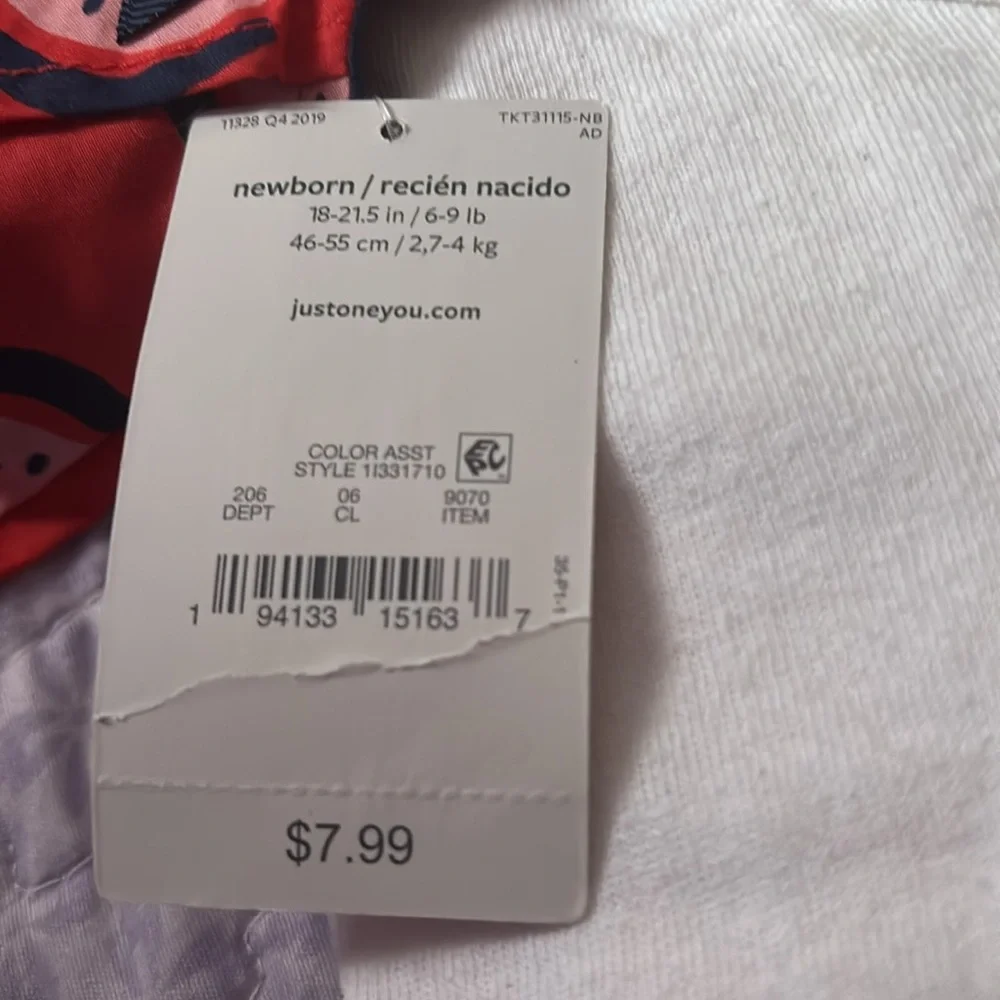 Carter's Red Watermelon Diaper Cover Set